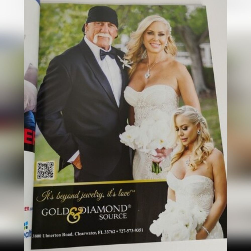 Hulk Hogan Print ad from Tampa Bay Magazine